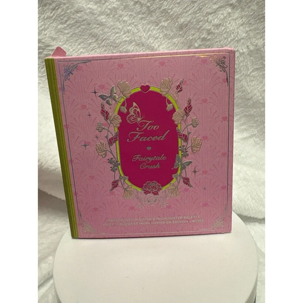 Too Faced Fairytale Crush Blush Highlighter Palette Limited Edition NEW